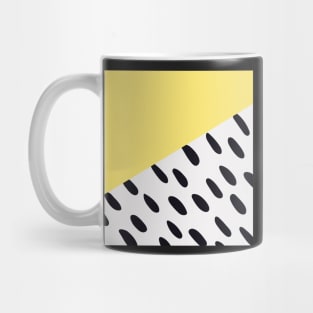 Yellow Pastel pattern Mug